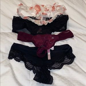 BNWT Victoria’s Secret size Small lot of 4